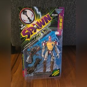 Spawn Ultra Action Figure - Red and Silver